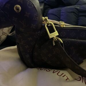 Louis Vuitton Dark Brown Monogram Shoulder Bag